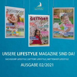 Read more about the article Unsere neuen LIFESTYLE Magazine sind da!