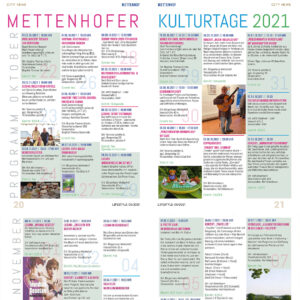 Read more about the article Mettenhofer Kulturtage 2021