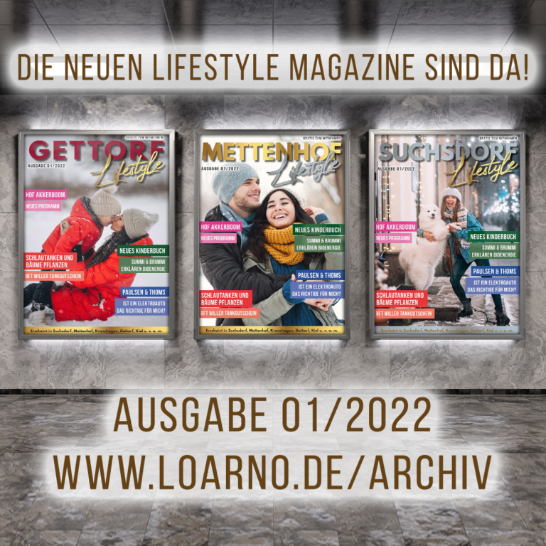 Read more about the article Die neuen LIFESTYLE Magazine sind da!