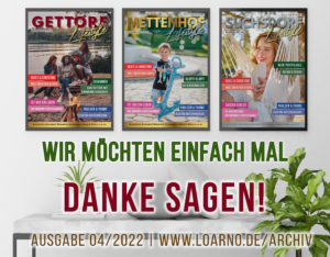 Read more about the article WIR SAGEN DANKE!